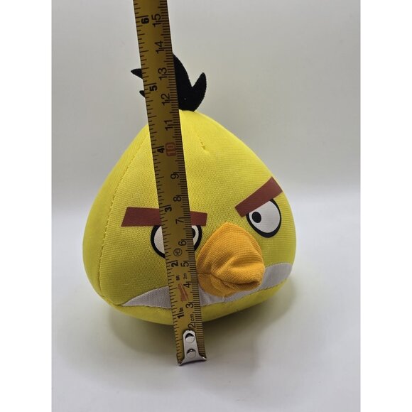 Angry Bird Beanie Plush small 2012 yellow chuck Stuffed Animal Toy - Picture 7 of 8